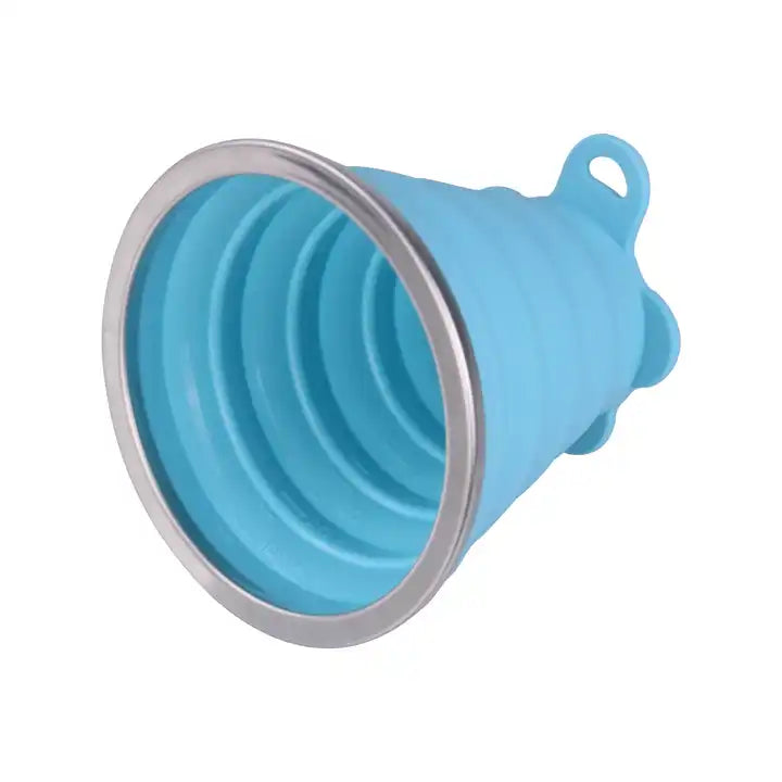 Reusable Custom Water Travel Silicone Collapsible Cup