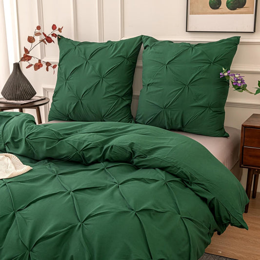 Ultra Soft Luxury Pinch Pleat Duvet Cover Set