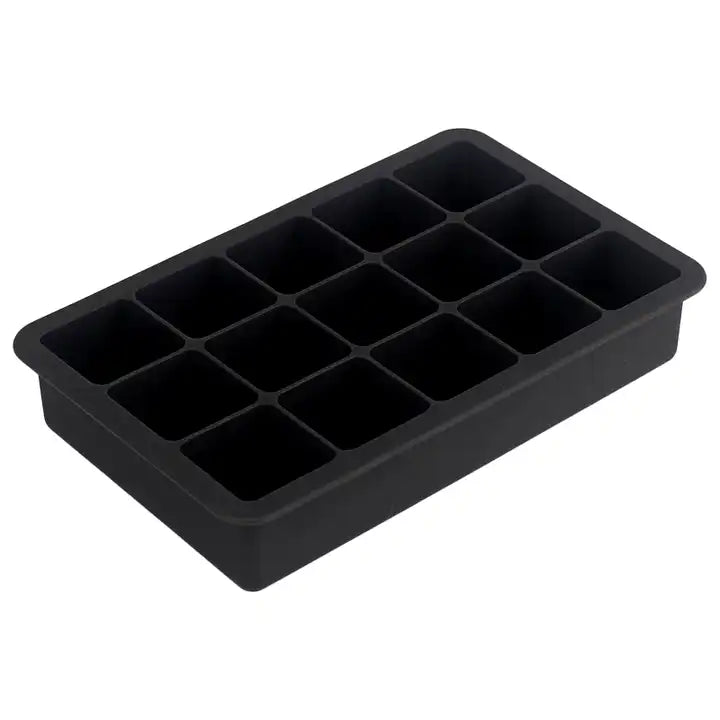 Food grade odorless 15 caves frozen mold silicone tray ice cube