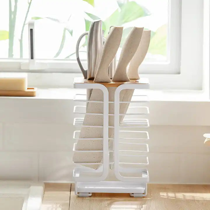 Melodia Home Choices organizer Metal Knife Holder Wholesale Knife Block Healthy Kitchen accessories knife Racks