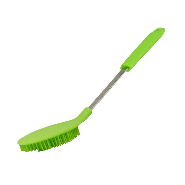 Multi-Function Family Silicone Washing Scrubber Washing Pan Brush With Long Handle