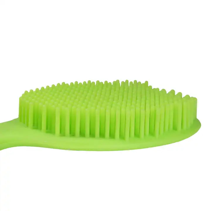 Multi-Function Family Silicone Washing Scrubber Washing Pan Brush With Long Handle